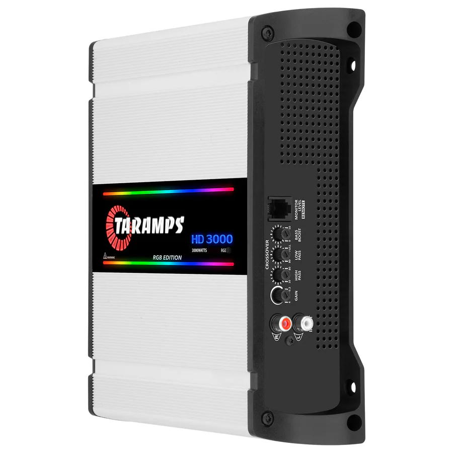 HD 3000 RGB EDITION, 3000w RMS, 1channel 1Ω/4Ω - Image 3
